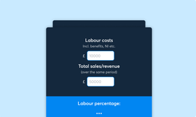 Labour percentage calculator