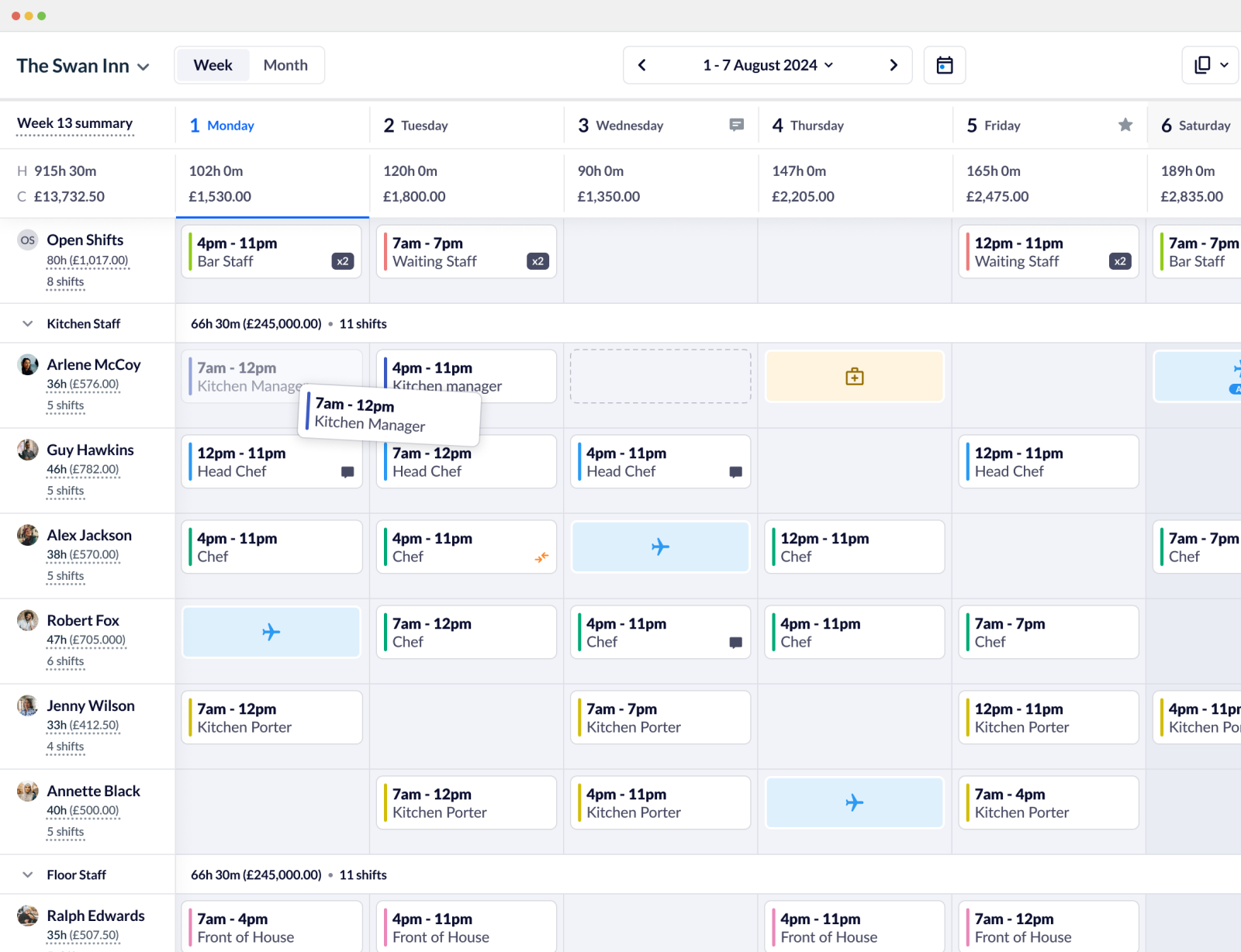 Online Rota Software & Workforce Management · RotaCloud
