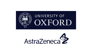 University of Oxford and Astra Zeneca logo